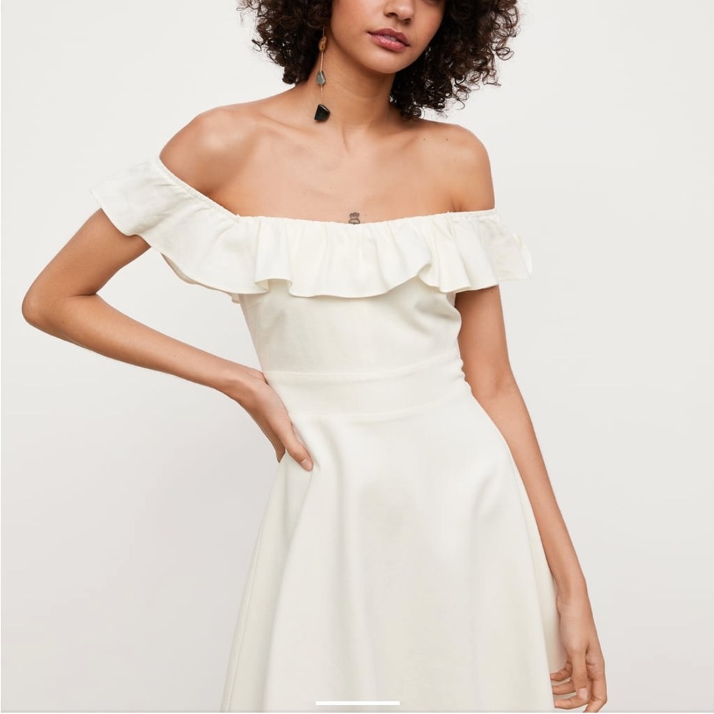 Linen blend dress - Picture 5 of 9